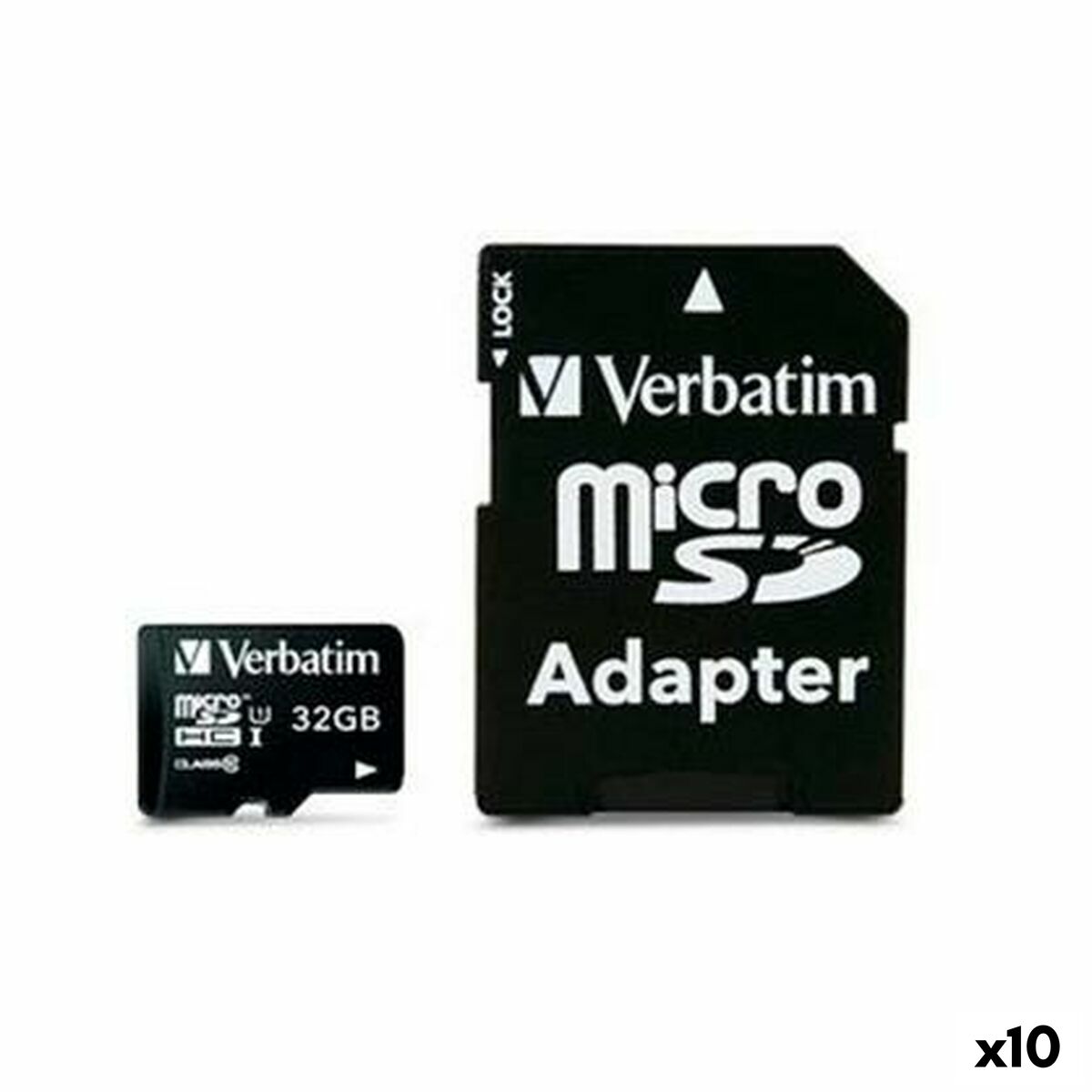 Cartão de Memória SDHC Verbatim 32 GB (10 Unidades)