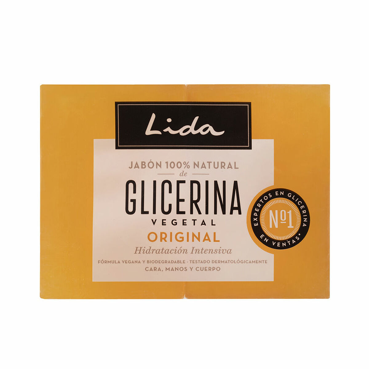 Sabonete de Mãos Lida NATURAL 125 g 2 Unidades