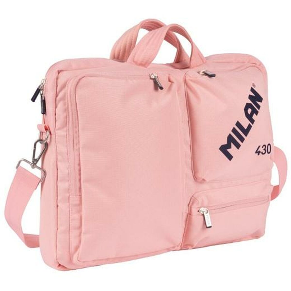 Mala para Portátil Milan Cor de Rosa 17" 42 x 34 x 9 cm