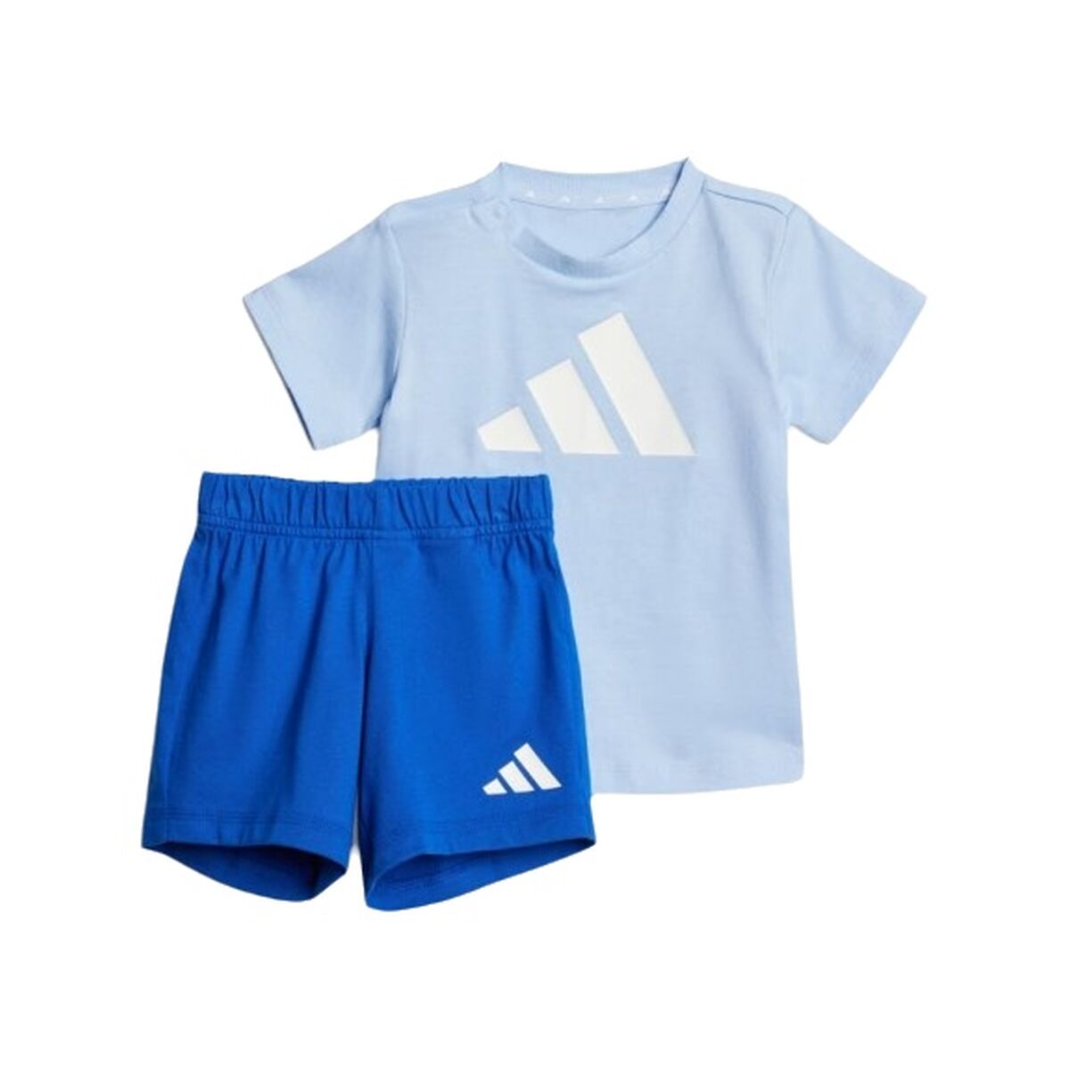 Conjunto Desportivo para Crianças Adidas BL T-SET 160 JC9641 Azul