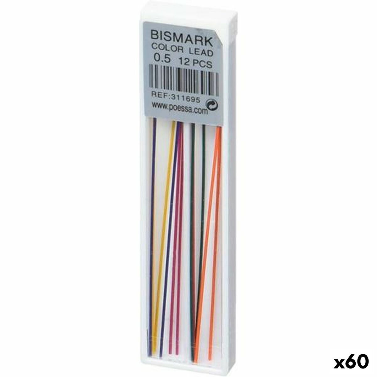 Recarga de mina Bismark 0,5 mm (60 Unidades)