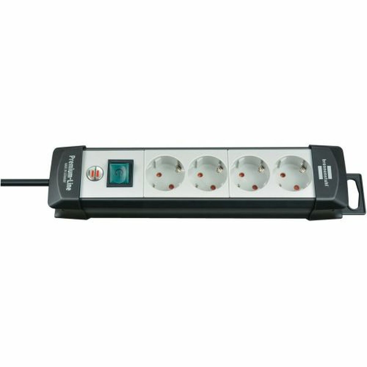 Extensão com 4 tomadas com interruptor Brennenstuhl Premium-Line 3600 W (1,8 m)