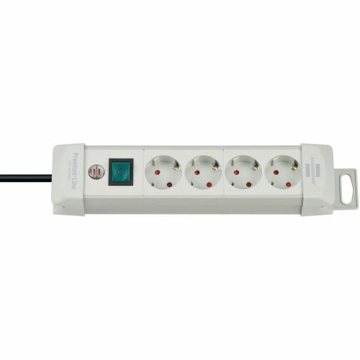 Extensão com 4 tomadas com interruptor Brennenstuhl Premium-Line 3600 W (1,8 m)