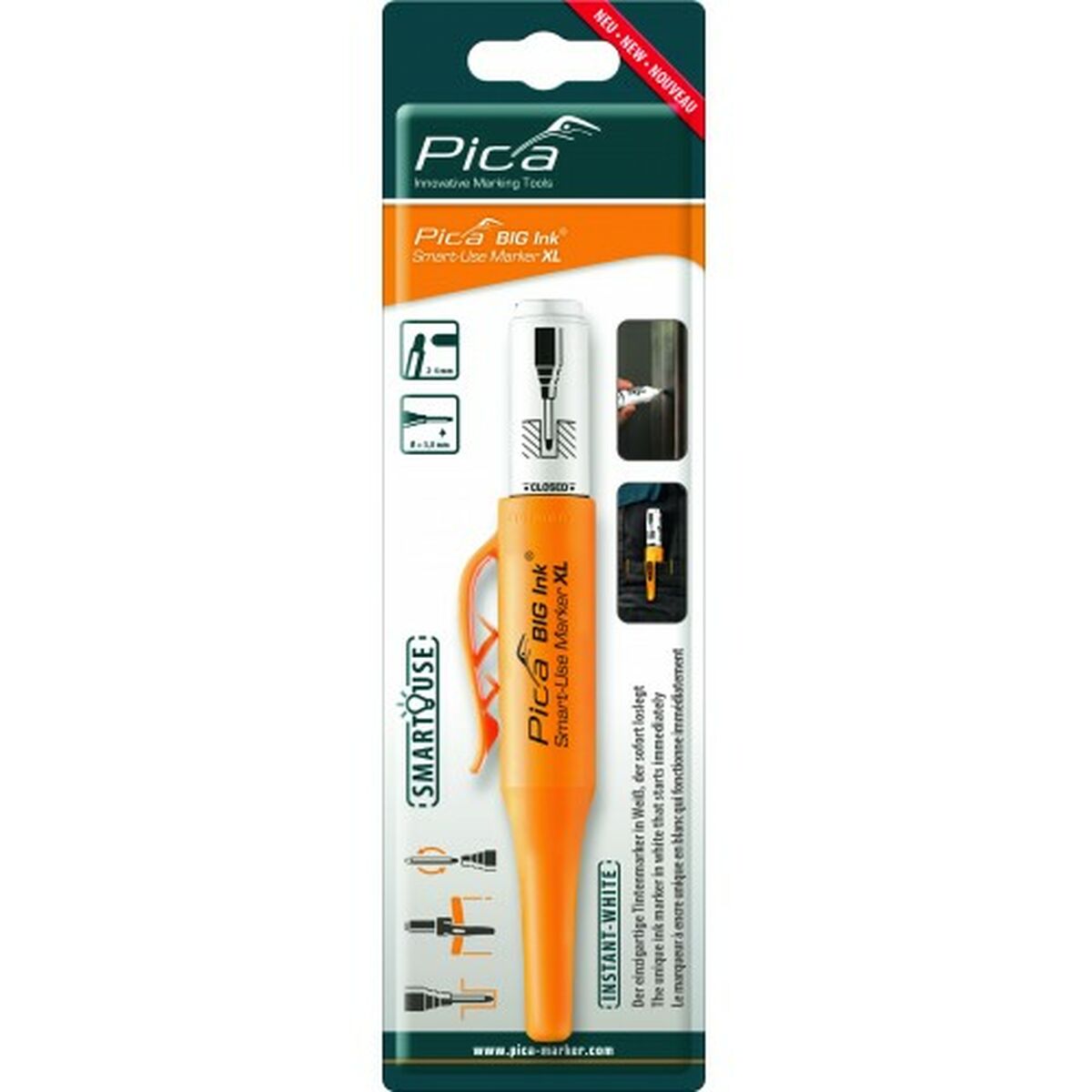 Marcador Pica BIG Ink XL Branco