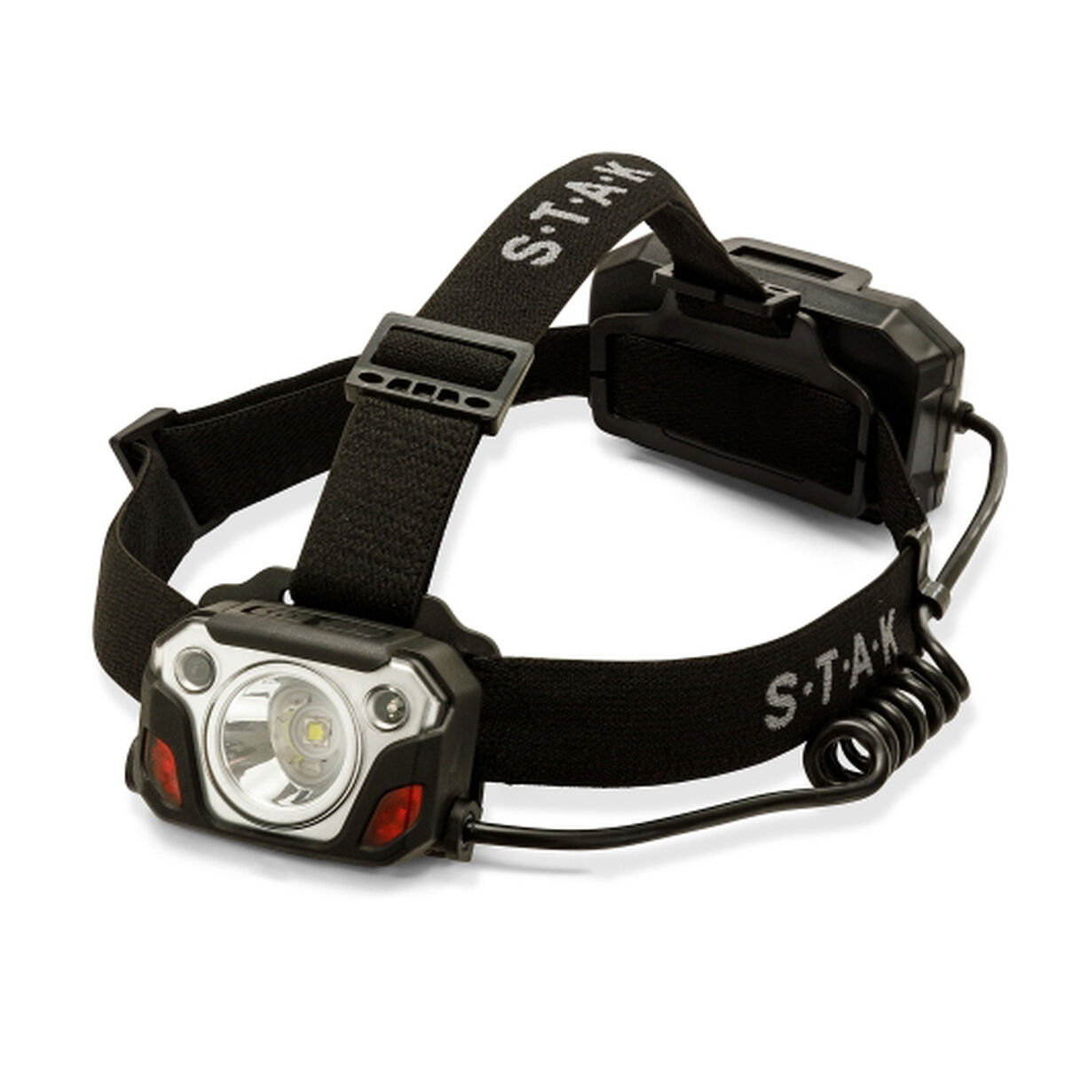 Lanterna Frontal LED Recarregável e Ajustável Stak 10 W 1200 Lm