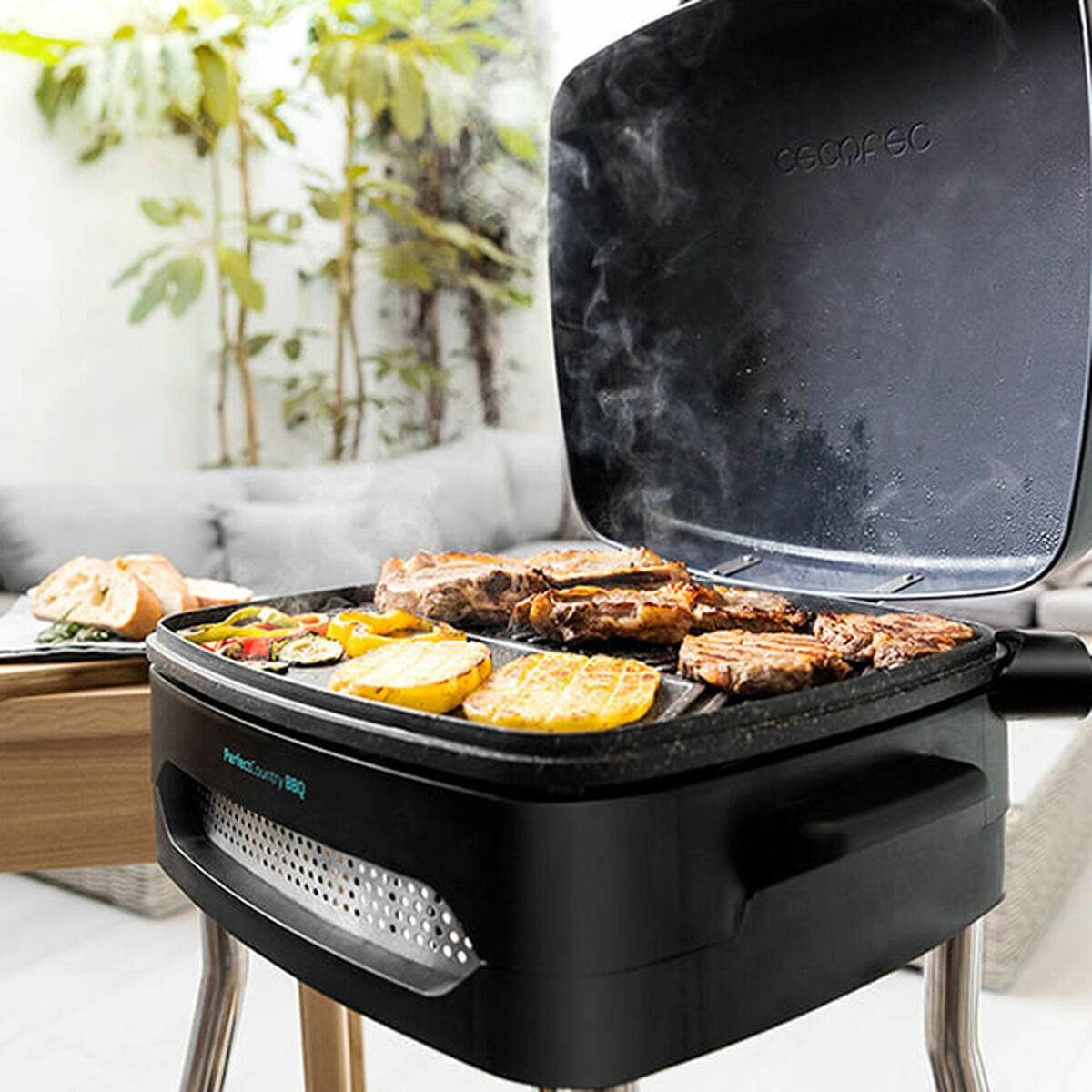 Churrasqueira Elétrica Cecotec PerfectCountry BBQ 2000W 2000 W