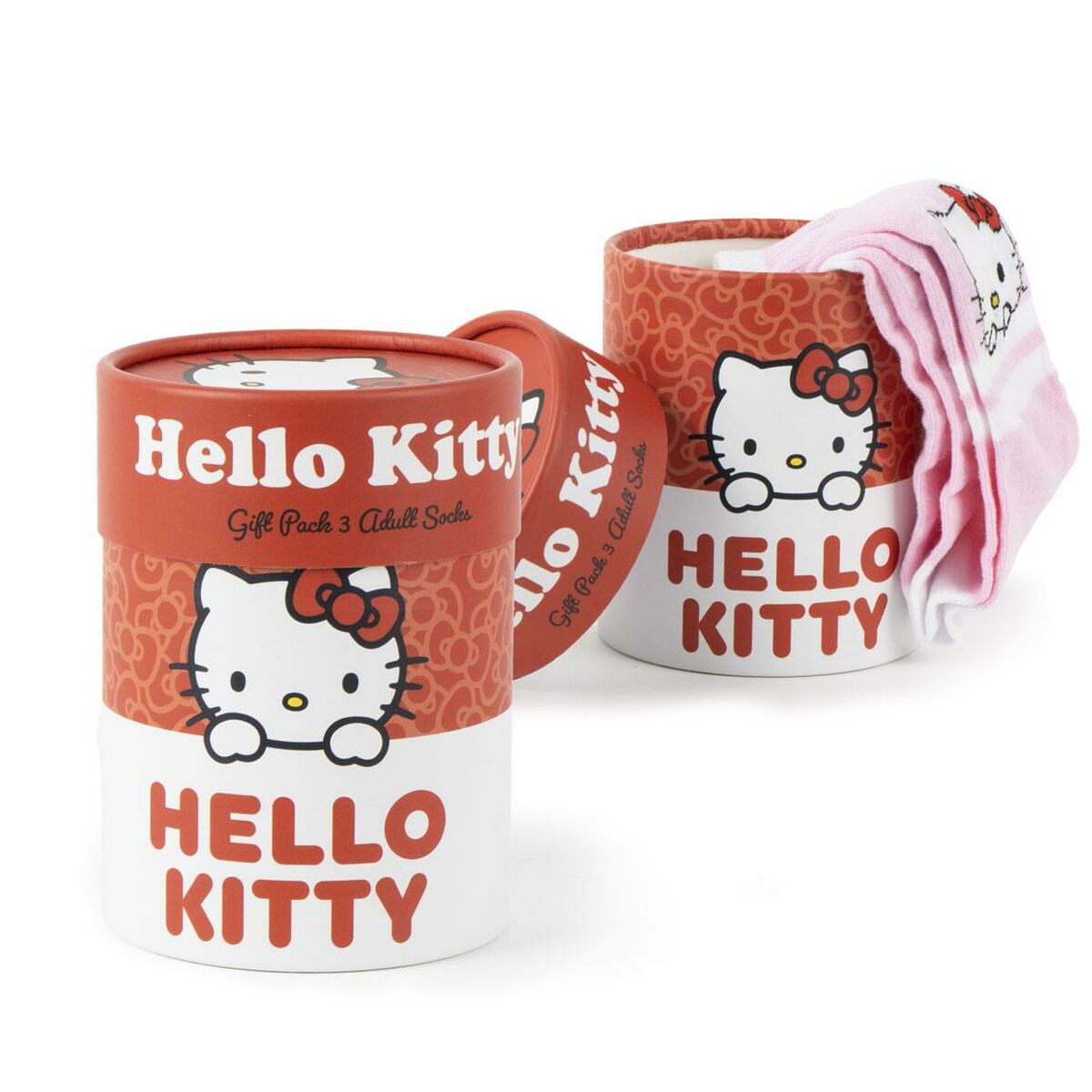 Meias Hello Kitty 3 pares (36-43)