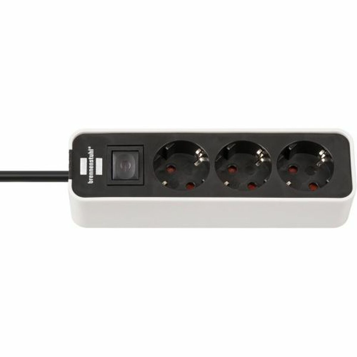 Extensão com 3 tomadas com interruptor Brennenstuhl Ecolor 3600 W (1,5 m)