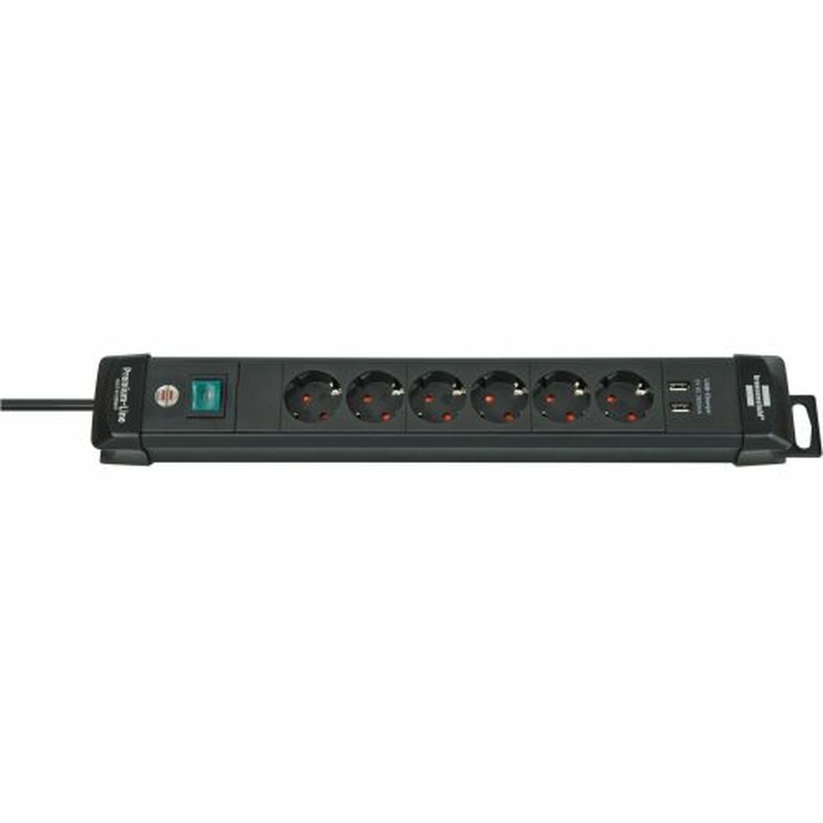 Extensão com 6 Tomadas com Interruptor Brennenstuhl Premium-Line 3600 W (3 m)
