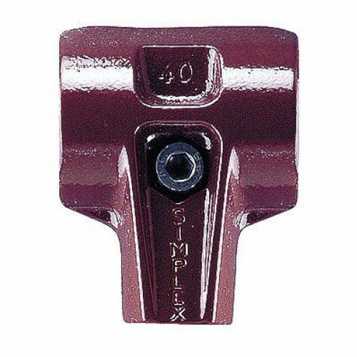 Corpo metálico de reposição para malho Halder Simplex Ø 80 mm