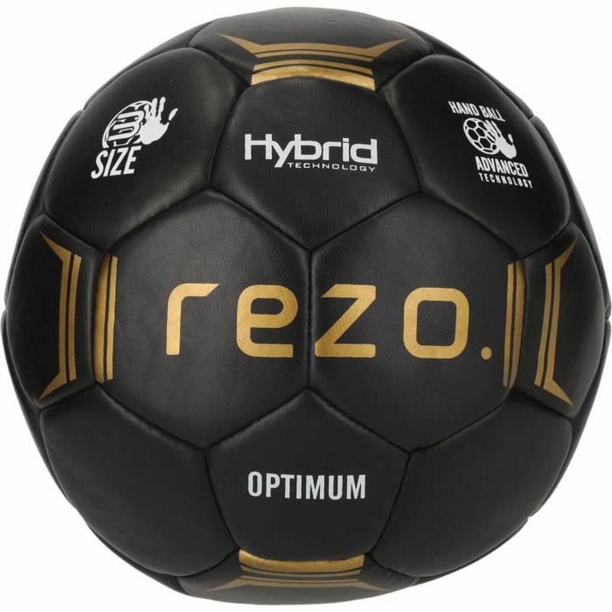 Bola de handebol Optimum Preto Dourado (Tamanho 3)