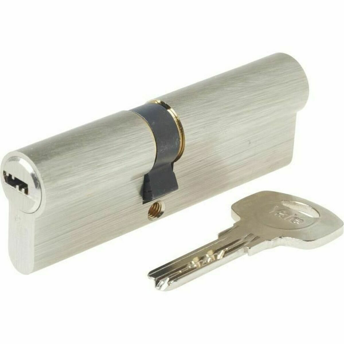Cadeado com chave Yale Latão