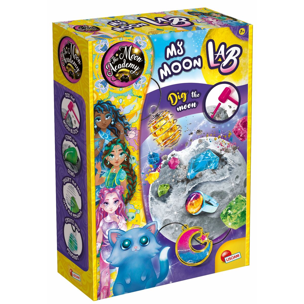 Jogo de Trabalhos Manuais Lisciani Giochi The Moon Academy My Moon Multicolor