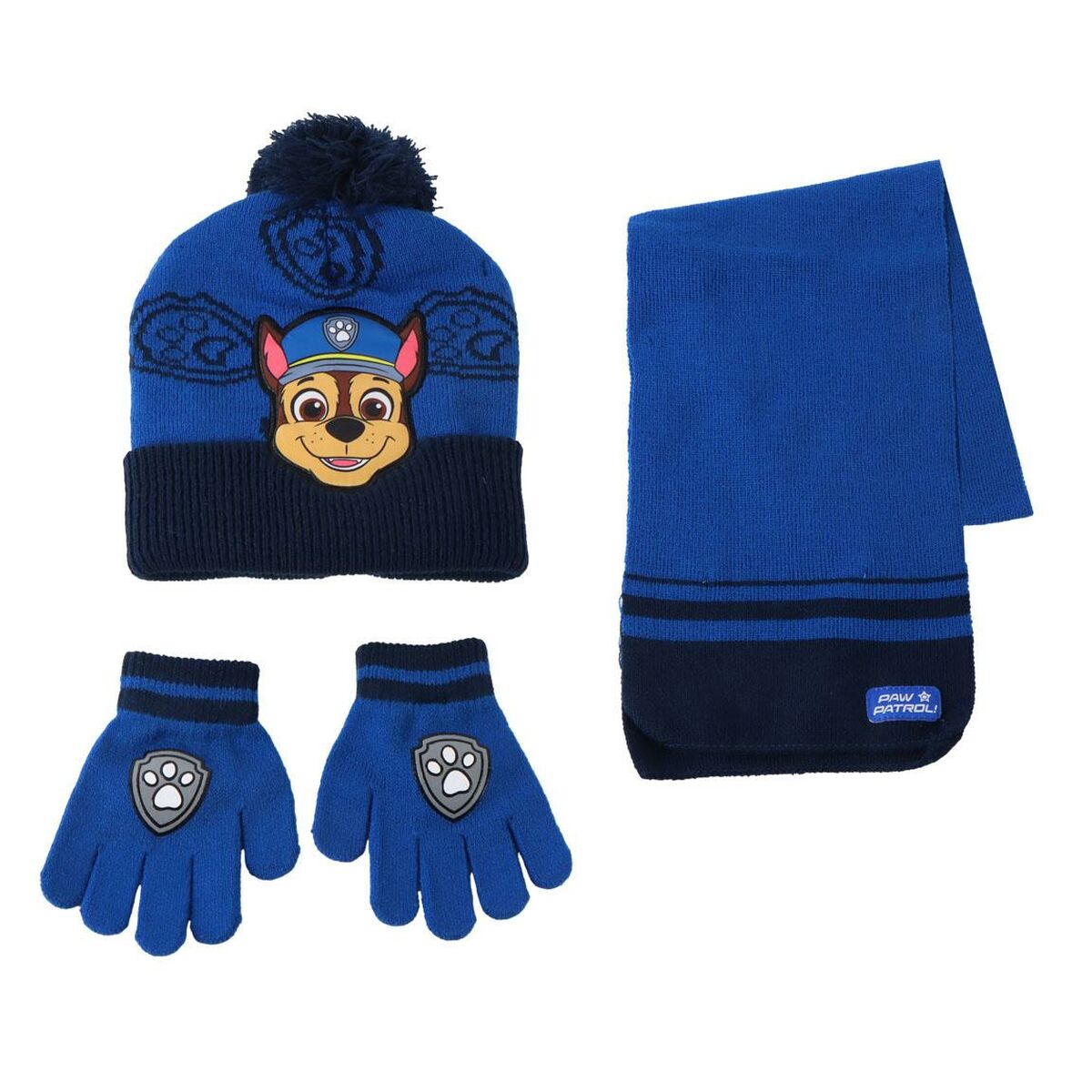 Gorro e Luvas The Paw Patrol Azul
