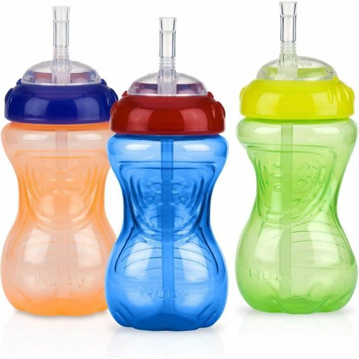 Copo de Aprendizagem Nûby Multicolor 300 ml 3 Peças