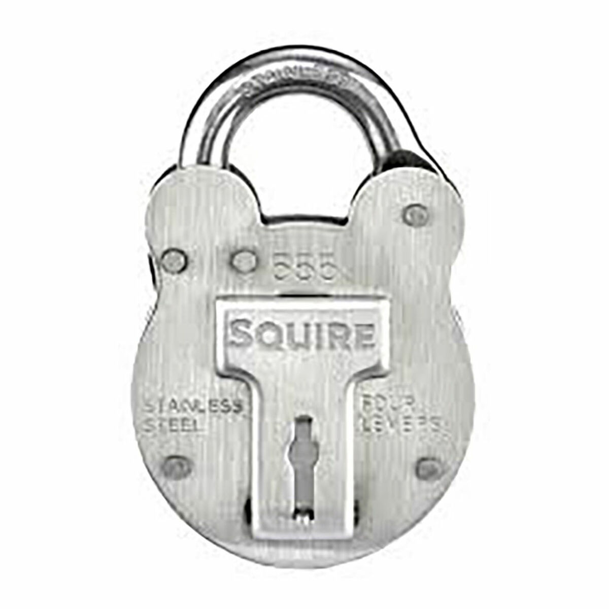 Cadeado com combinação Squire 53 X 18 MM Aço inoxidável 2 Peças