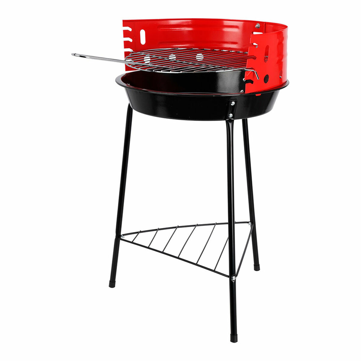 Churrasco BBQ Collection 33 X 32 X 55 CM Preto Vermelho