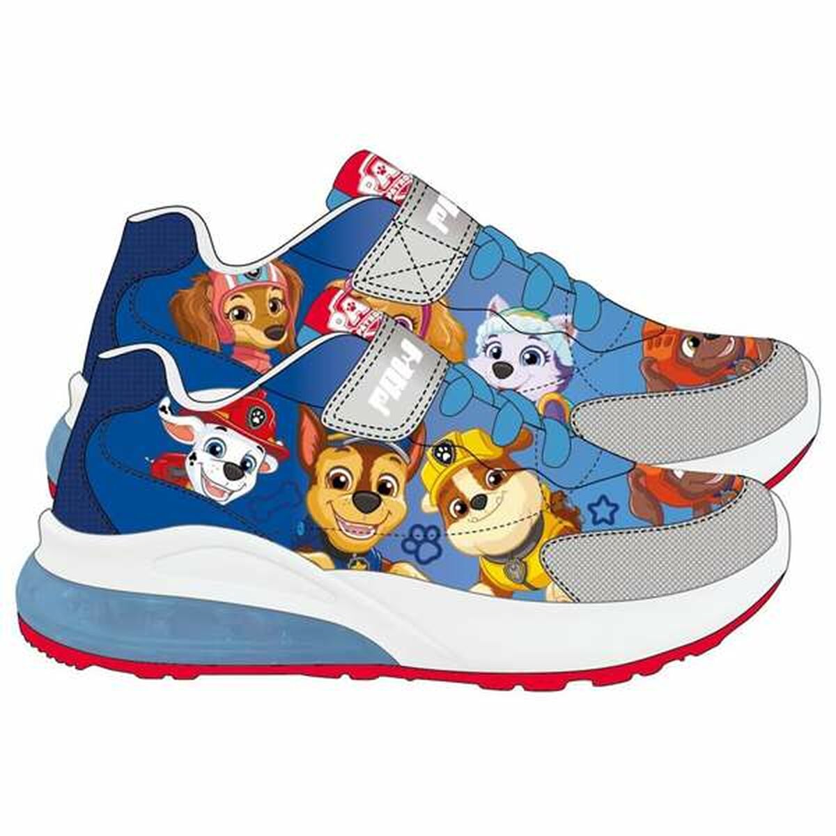 Sapatilhas de Desporto Infantis The Paw Patrol Azul
