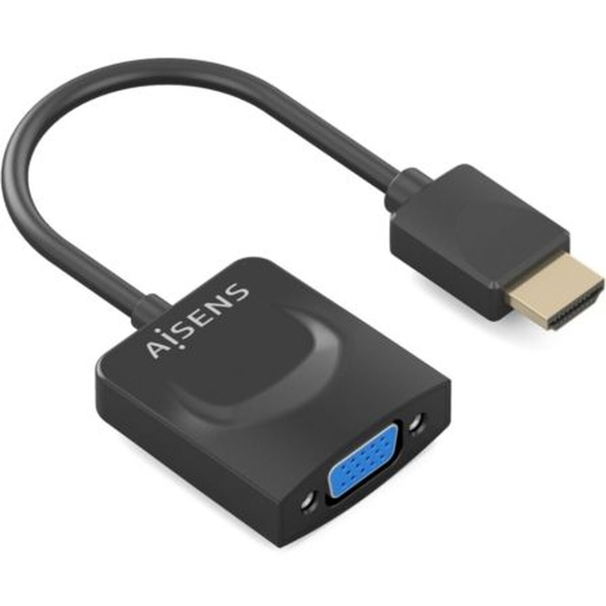 Cabo USB Aisens A122-0947 15 cm Preto