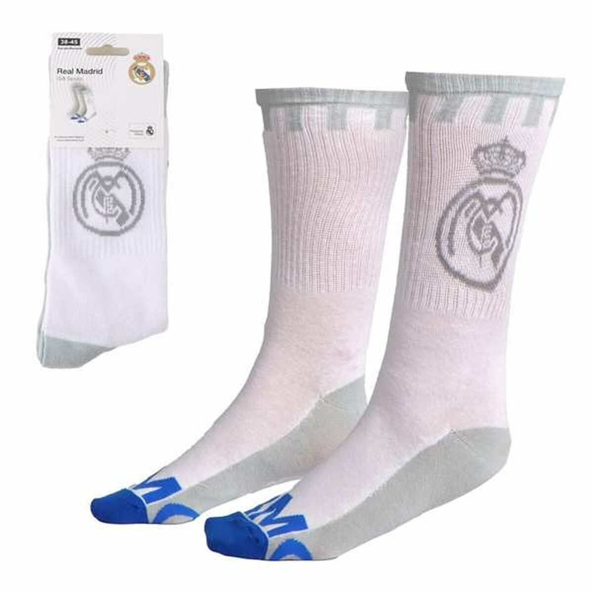 Meias Real Madrid C.F. Branco 38-45