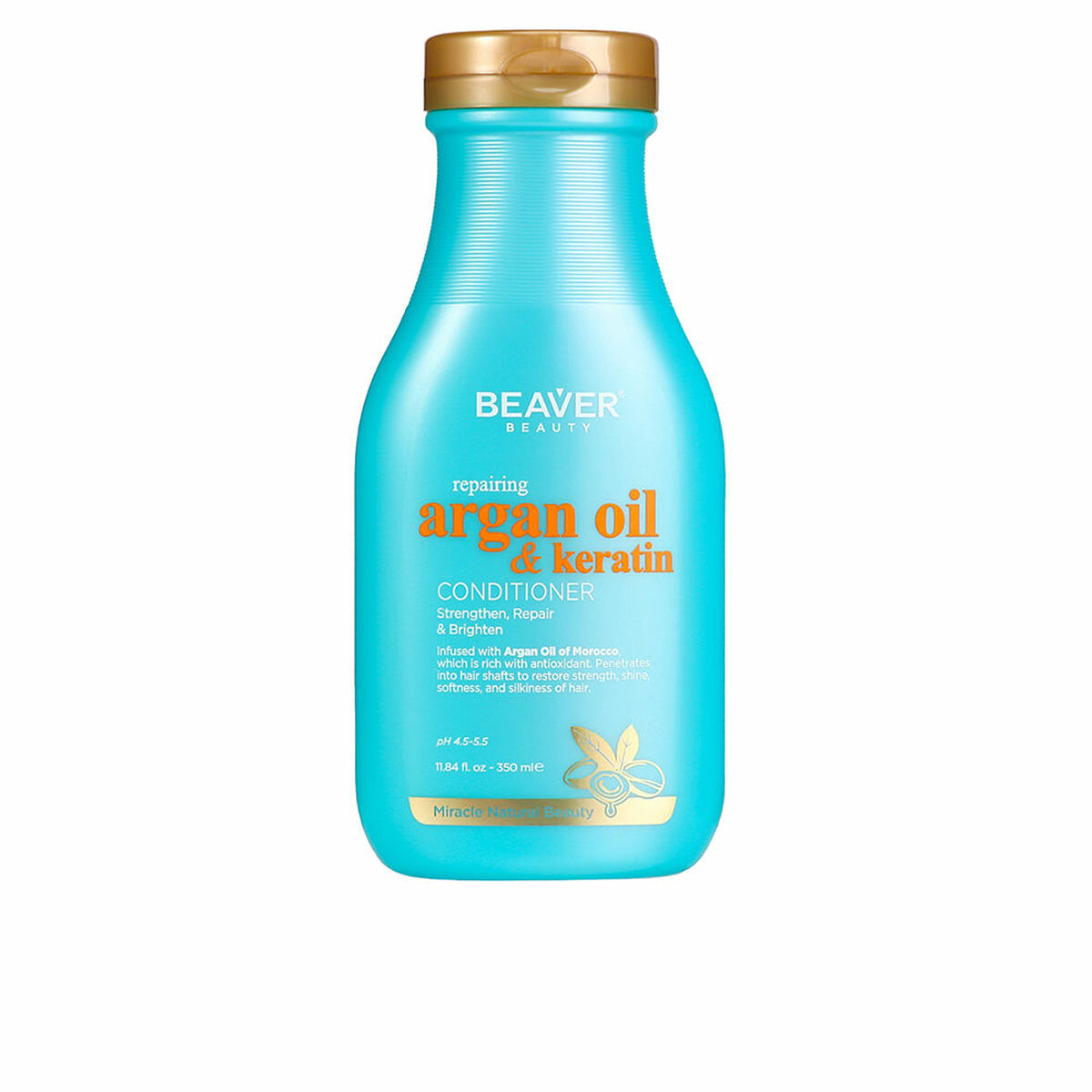 Condicionador Beaver ARGAN OIL & KERATIN 350 ml