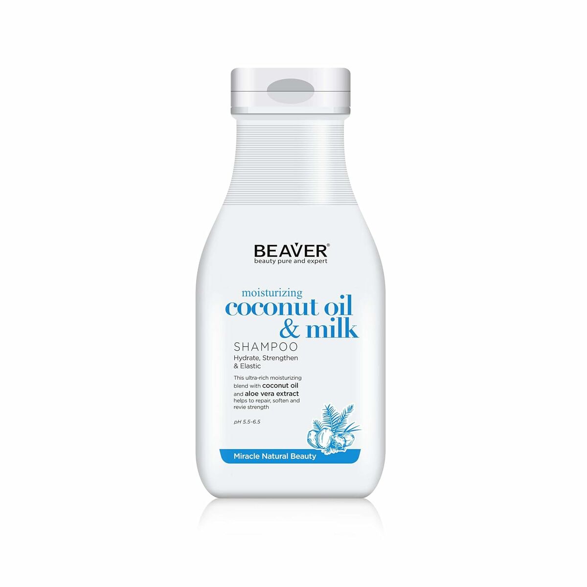 Champô Hidratante Beaver COCONUT OIL & QUINOA 350 ml