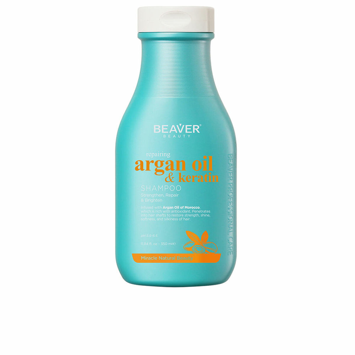 Champô Reparador Beaver ARGAN OIL & KERATIN 350 ml