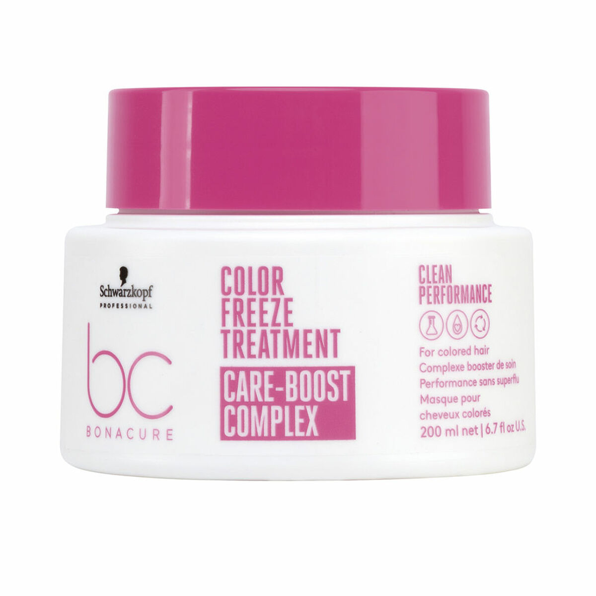 Máscara Reparadora Schwarzkopf BC COLOR FREEZE 200 ml