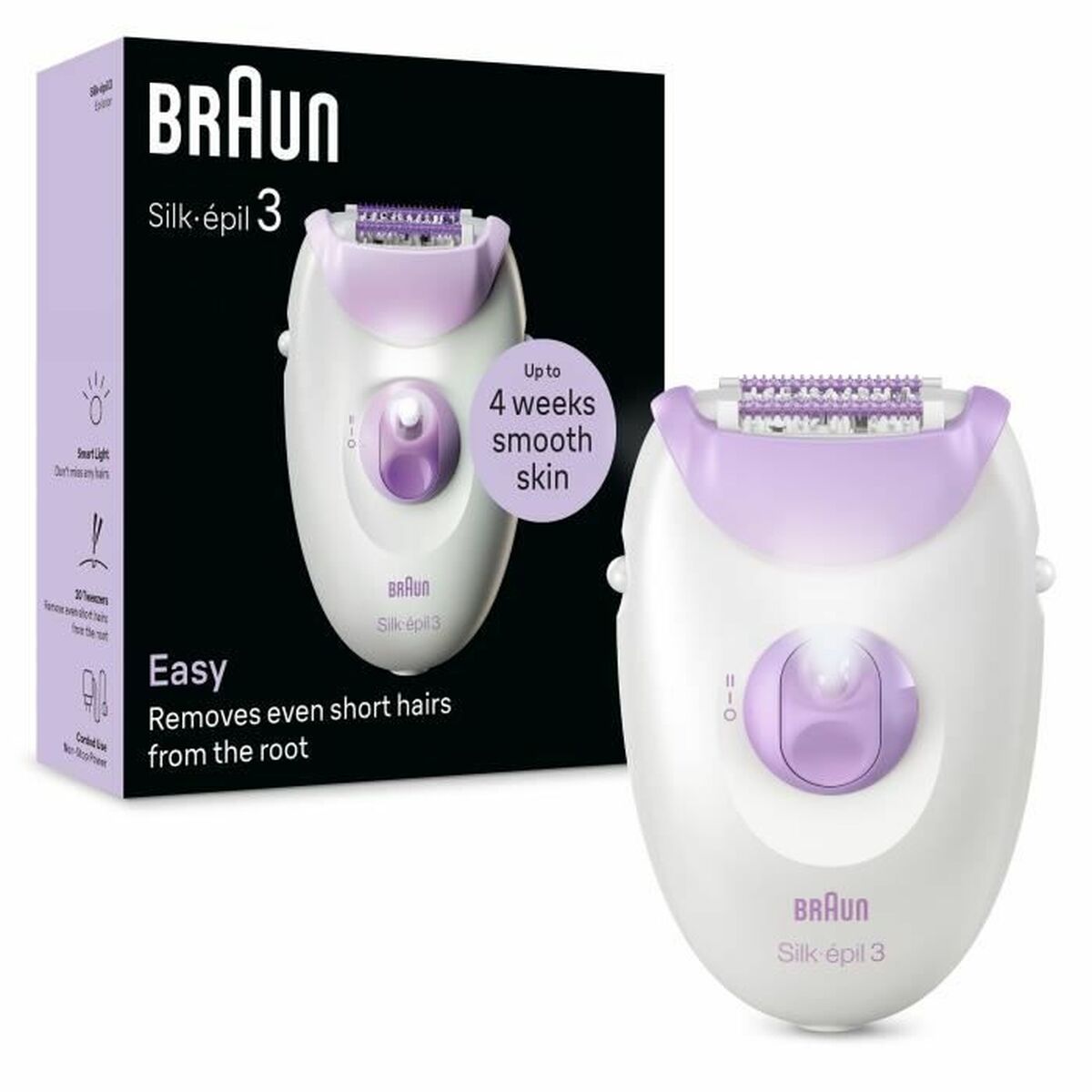 Depiladora Elétrica Braun SILK EPIL 3