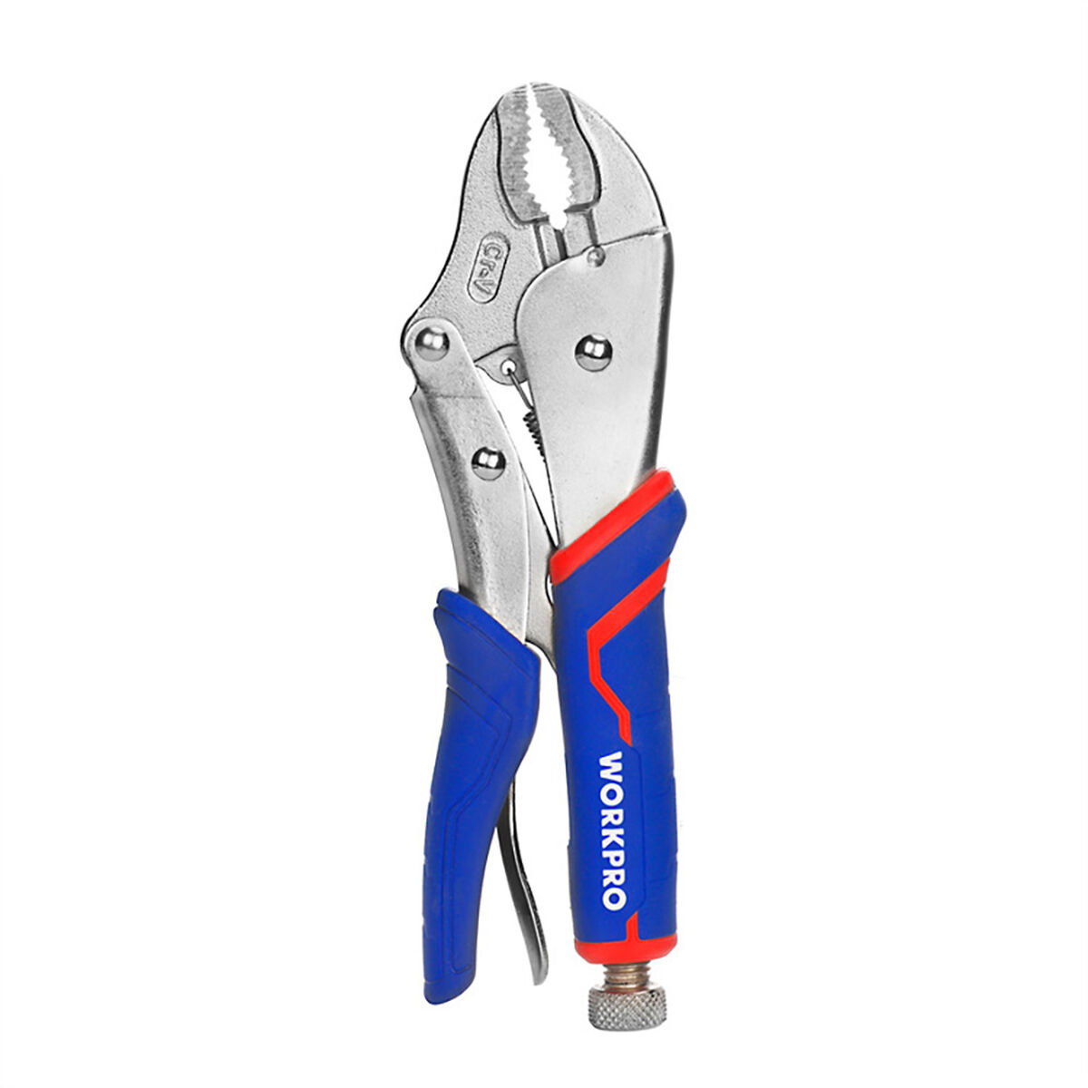 Alicates de pressão Workpro pro cr-m Resistente Ajustável Regulável Cabo bimatéria 250 mm