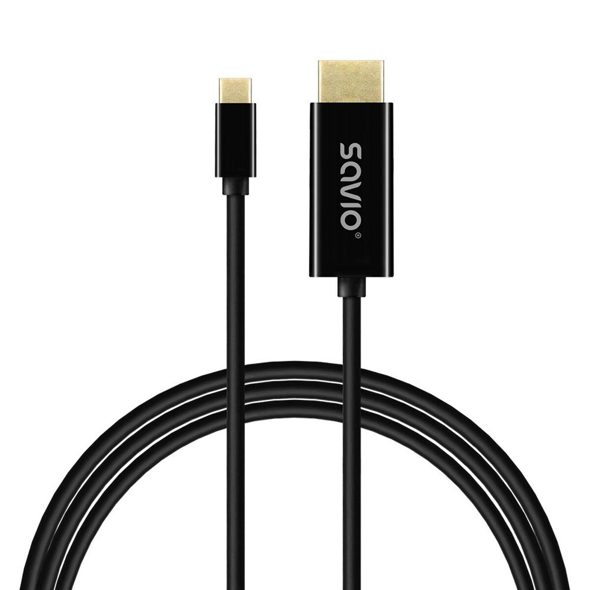Cabo USB Savio CL-191 Preto 2 m