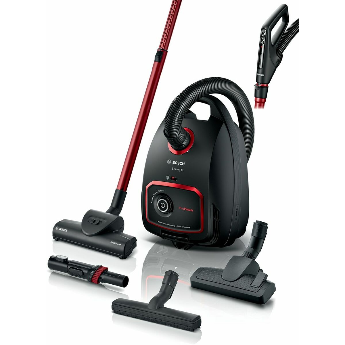 Aspirador BOSCH BGL6POW1 Preto Vermelho 850 W