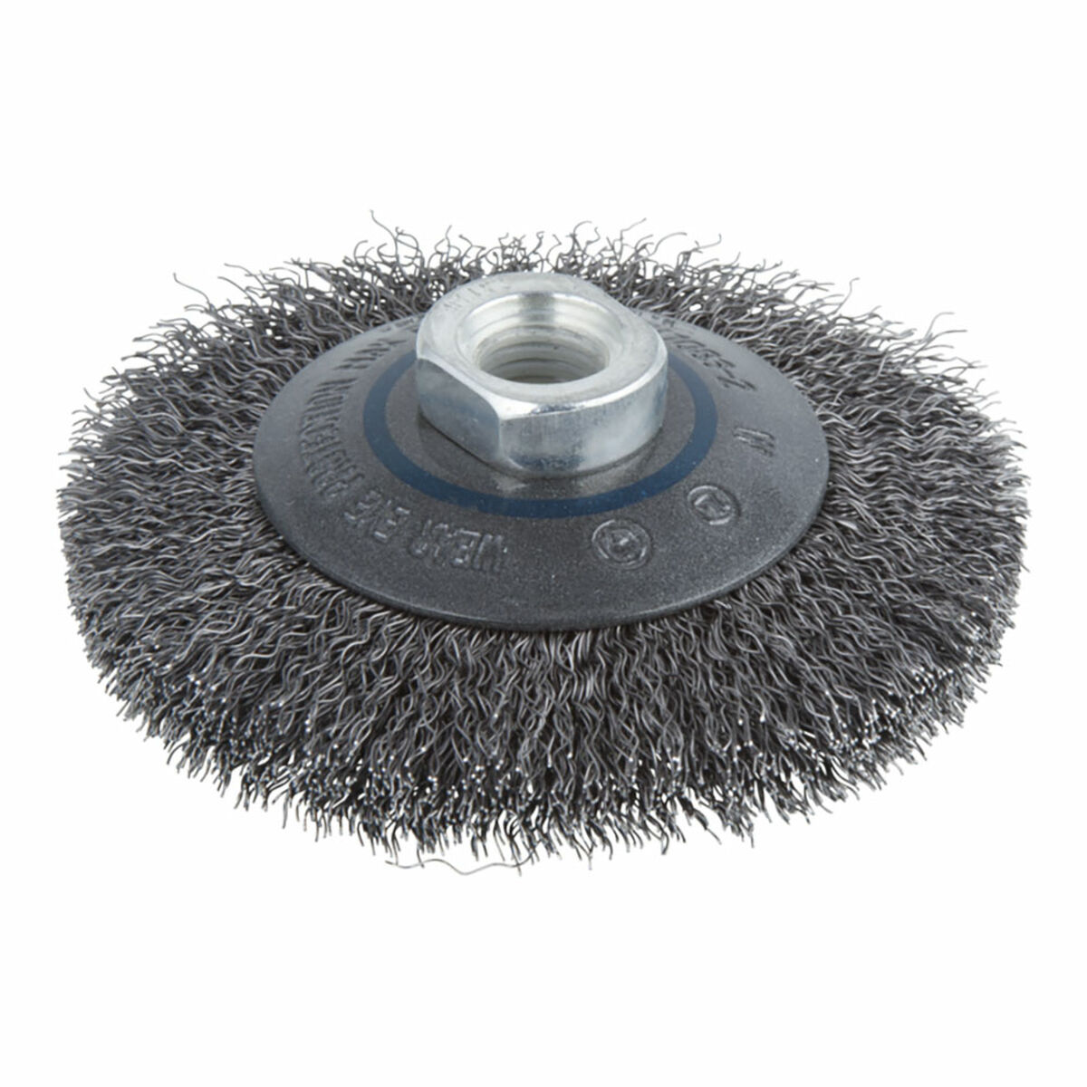Escova cônica Wolfcraft Aço Metalen draad Ø 100 X 15 MM