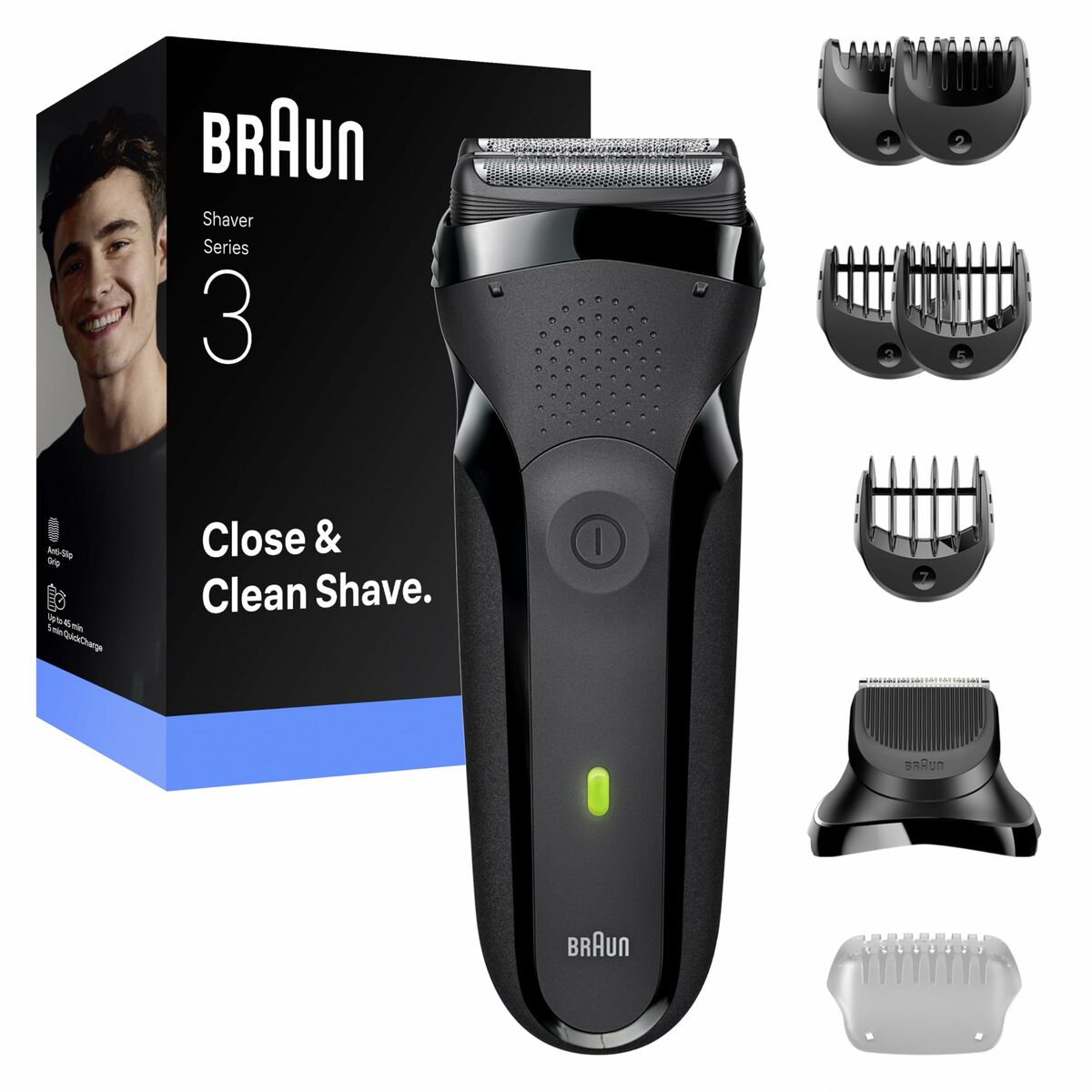 Barbeador elétrico Braun Series 3