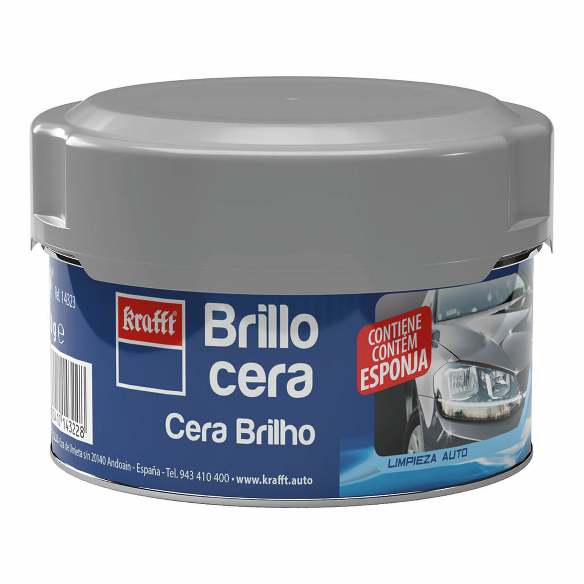 Abrilhantador automóvel Krafft 250 g