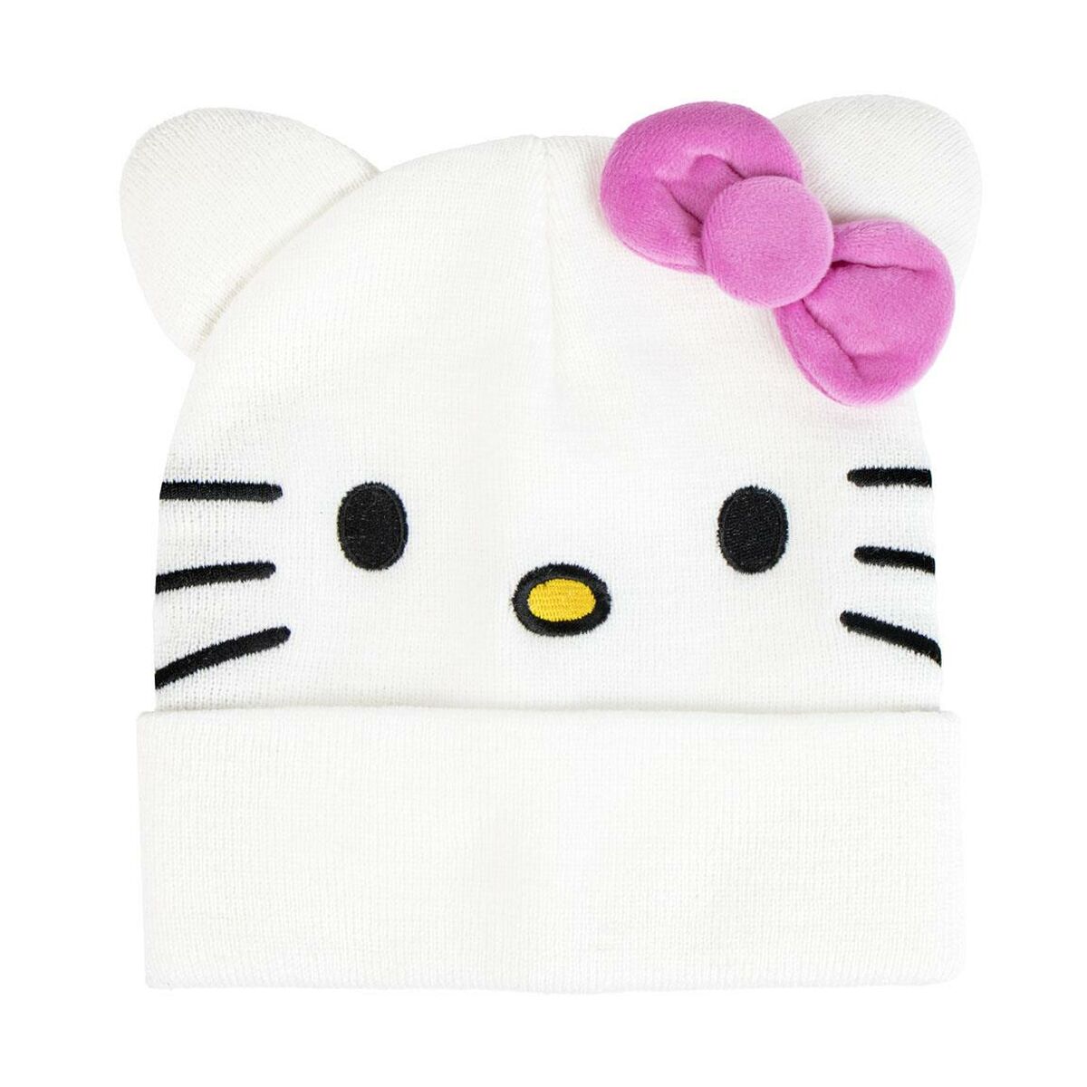 Gorro Infantil Hello Kitty Branco