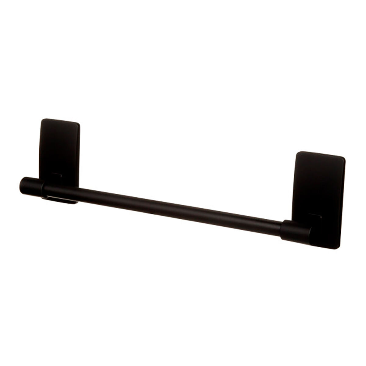 Toalheiro de barra Command 29,9 x 7,7 x 4,7 cm Preto Metal