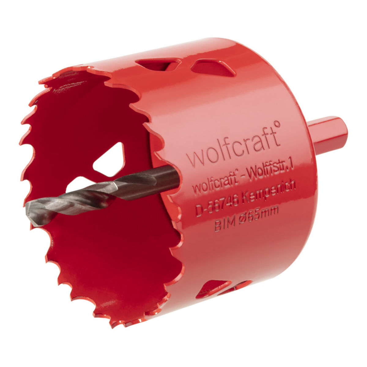 Serra de coroa Wolfcraft 65 mm