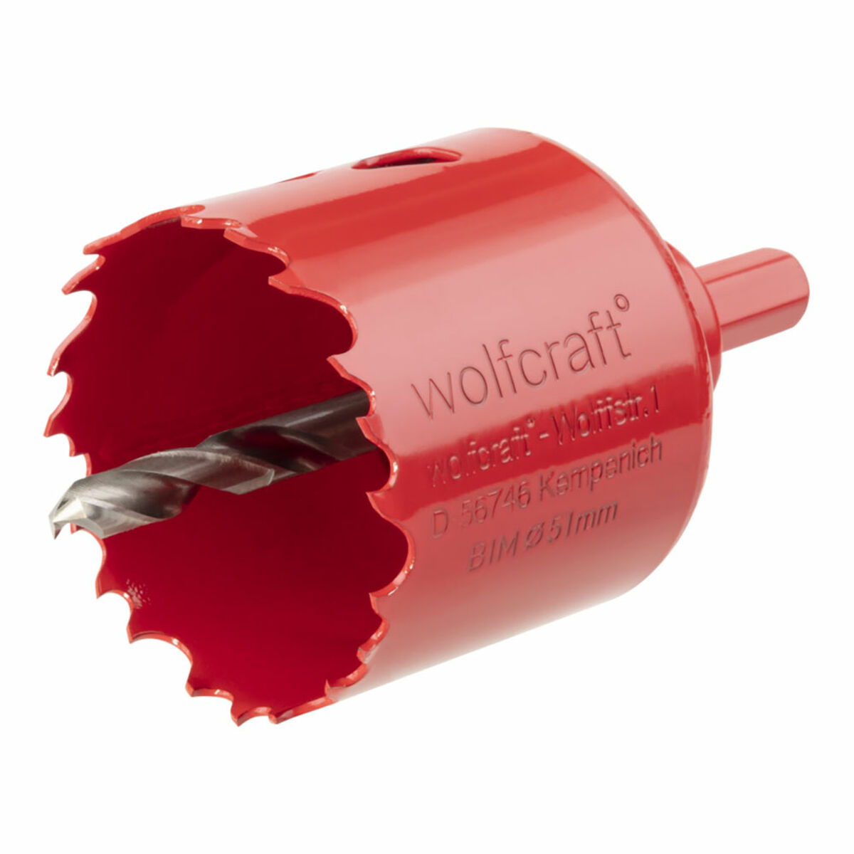 Serra de coroa Wolfcraft Ø 51 mm