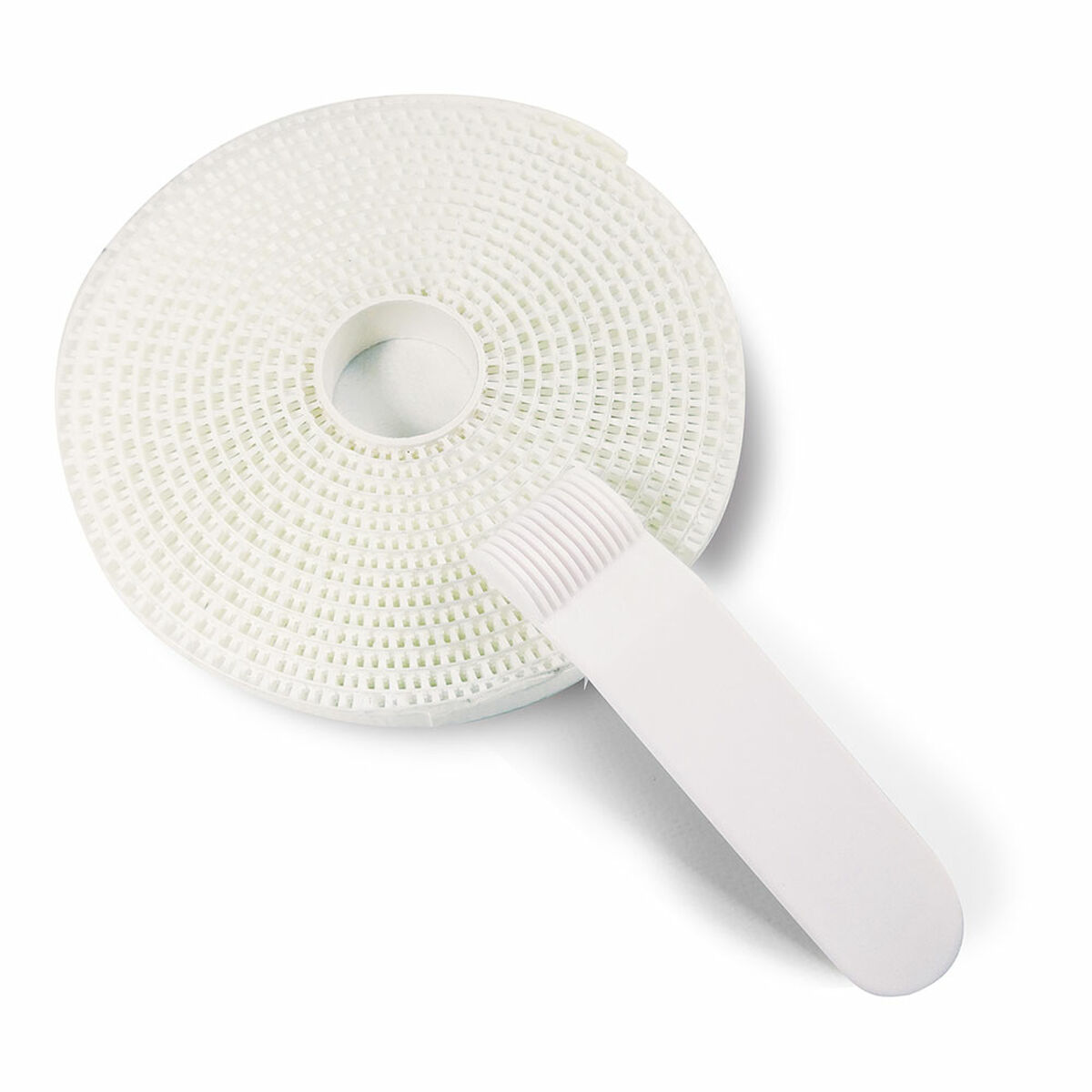 Fita Adesiva IRS Branco Mosquiteiro 500 cm Alumínio Fibra de Vidro (2 Unidades)