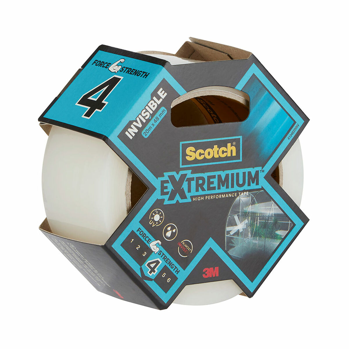 Fita americana Scotch Transparente 20 m x 48 mm