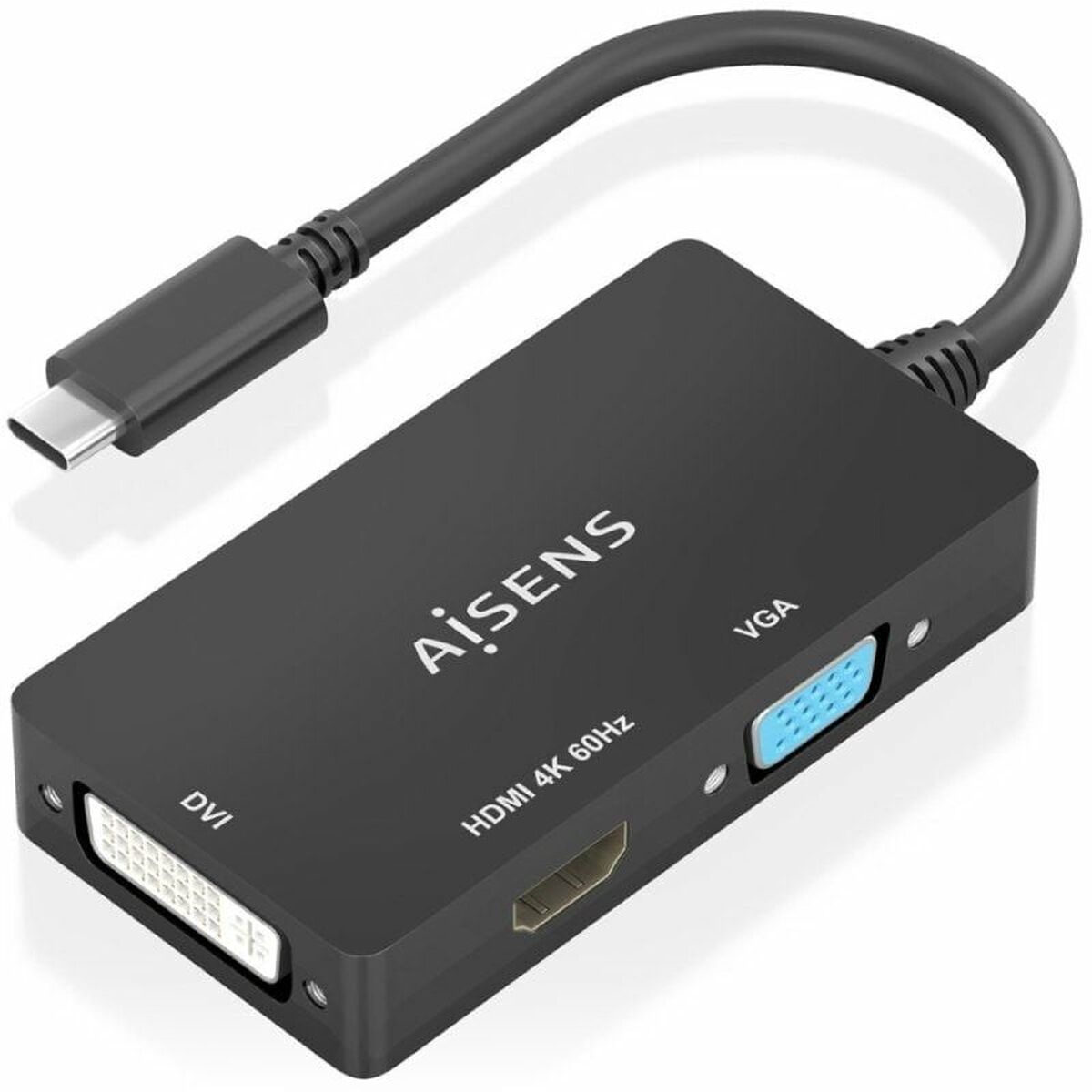 Cabo HDMI Aisens A109-0954 15 cm Preto