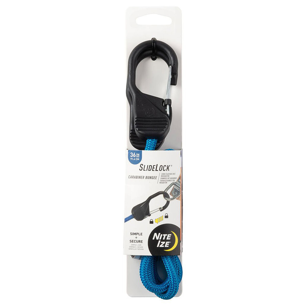 Corda para bagagem Nite Ize 91,4 CM Fecho de segurança