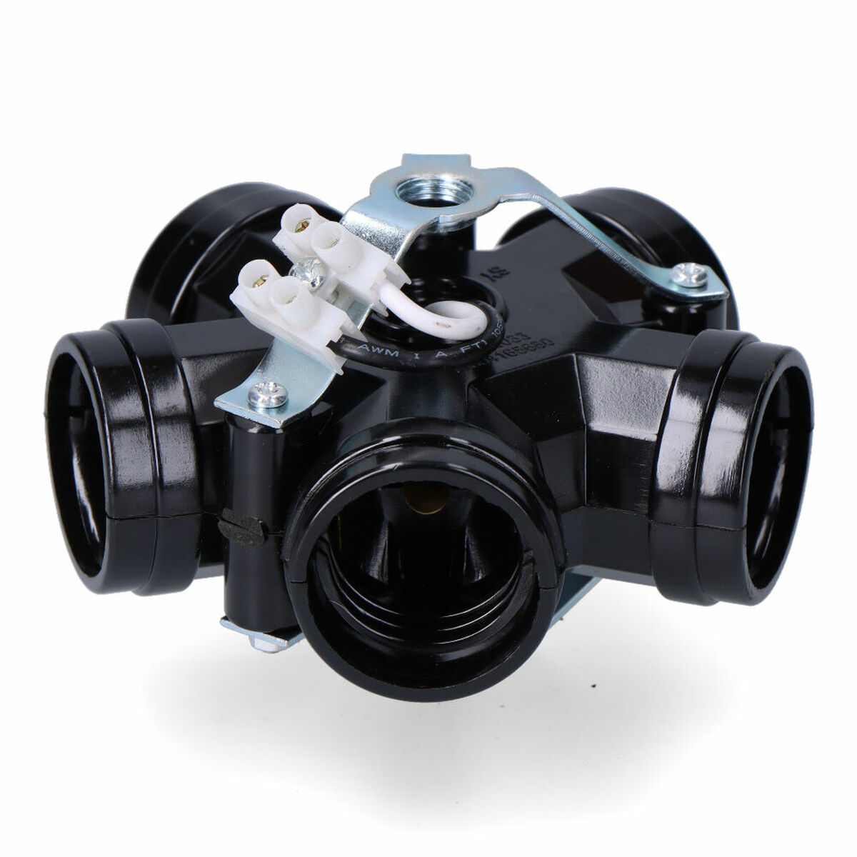 Suportes para lâmpadas F-line Preto E27