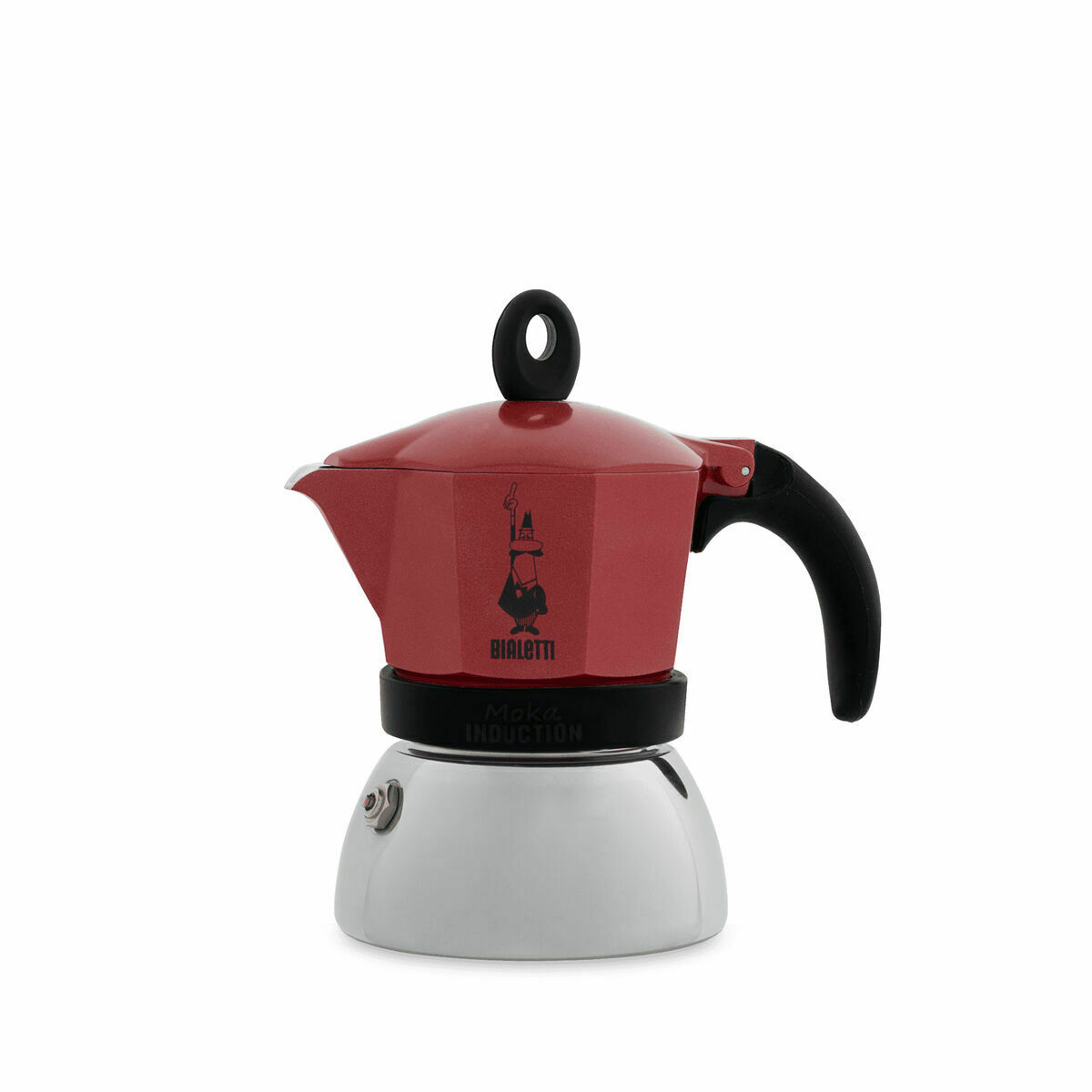 Cafeteira Italiana Bialetti NEW MOKA Vermelho Metal Alumínio 150 ml