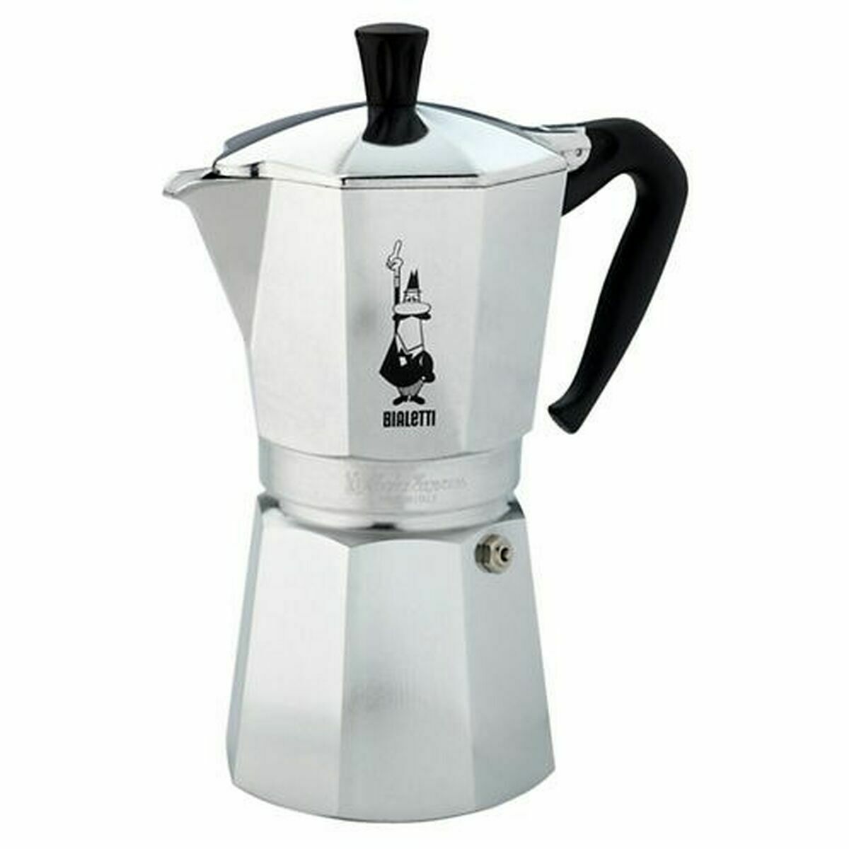 Cafeteira Italiana Bialetti MOKA Prateado Alumínio 12 Kopjes