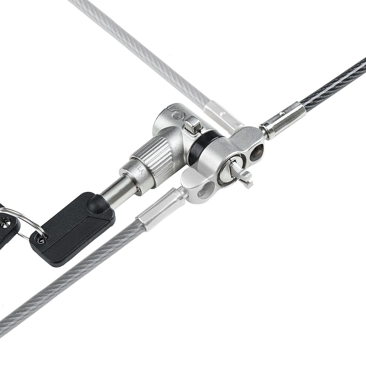 Cabo USB Startech UNIVK-LAPTOP-LOCK Preto/Cinzento 2 m