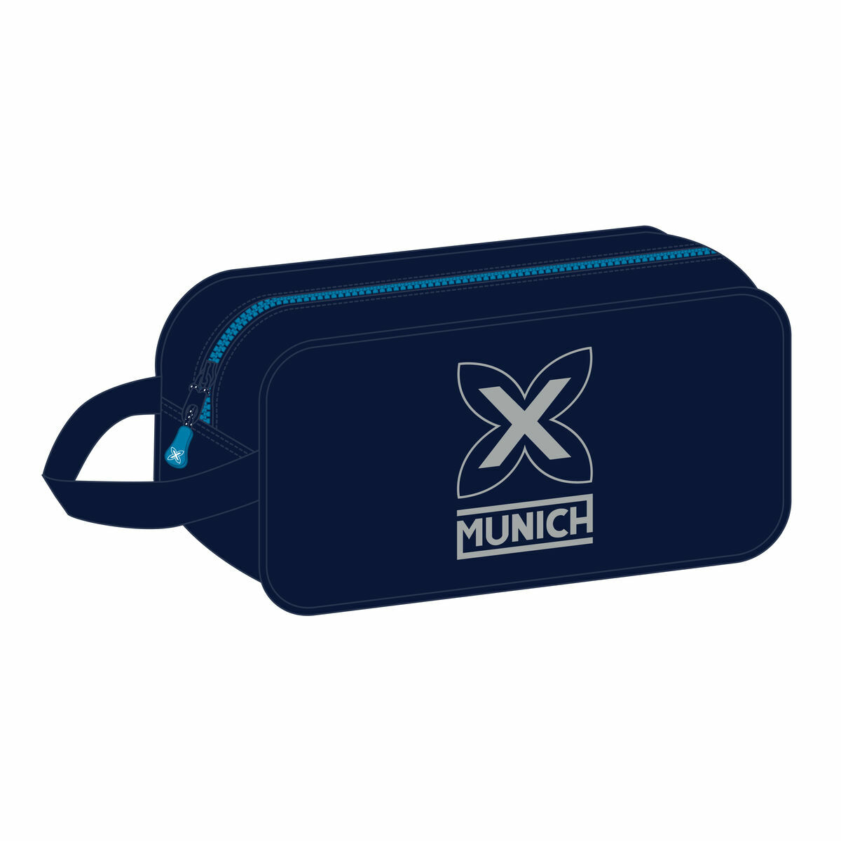 Bolsa para Sapatos de Viagem Munich Nautic Azul Marinho 29 x 15 x 14 cm
