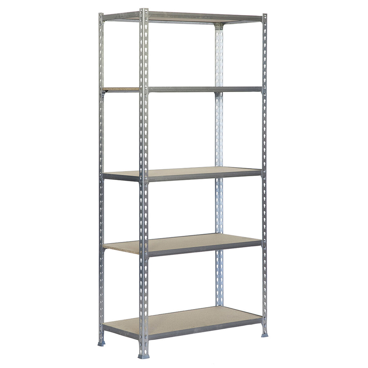 Estantes Simon Rack Madeira 167,4 X 71 X 31 CM Cinzento 5 Prateleiras