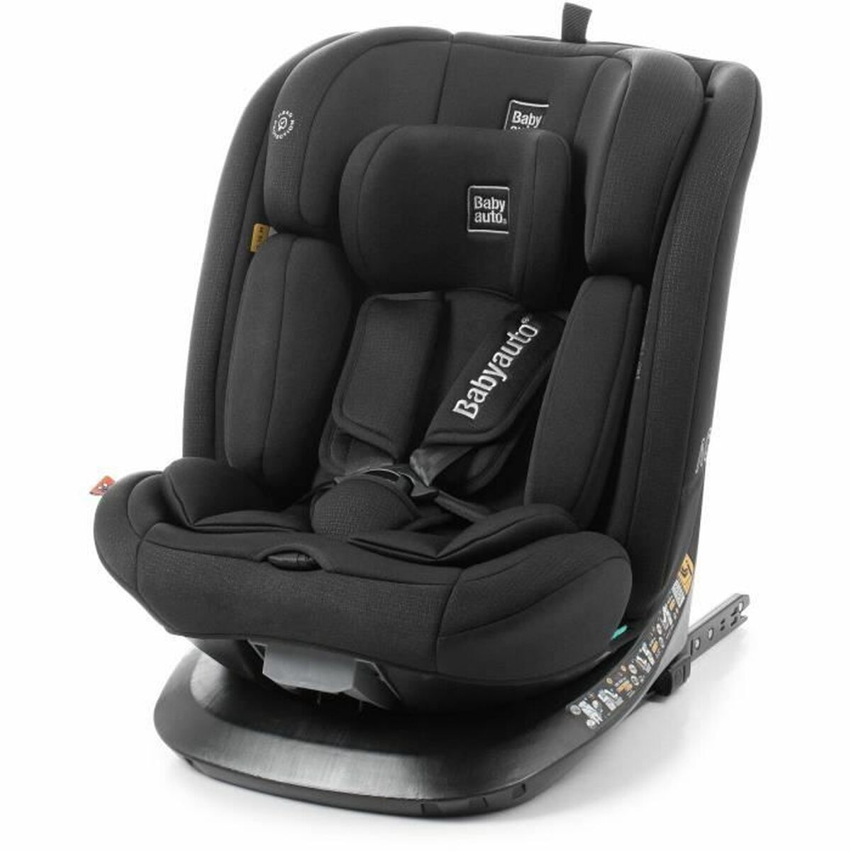 Cadeira para Automóvel Babyauto ACROSS Preto 0 (de 0 a 10 kilos) I (9 - 18 kg) II (15-25 kg) III (22 - 36 kg) Infantil ECE R129/